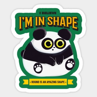 CHUBBY PANDA Sticker